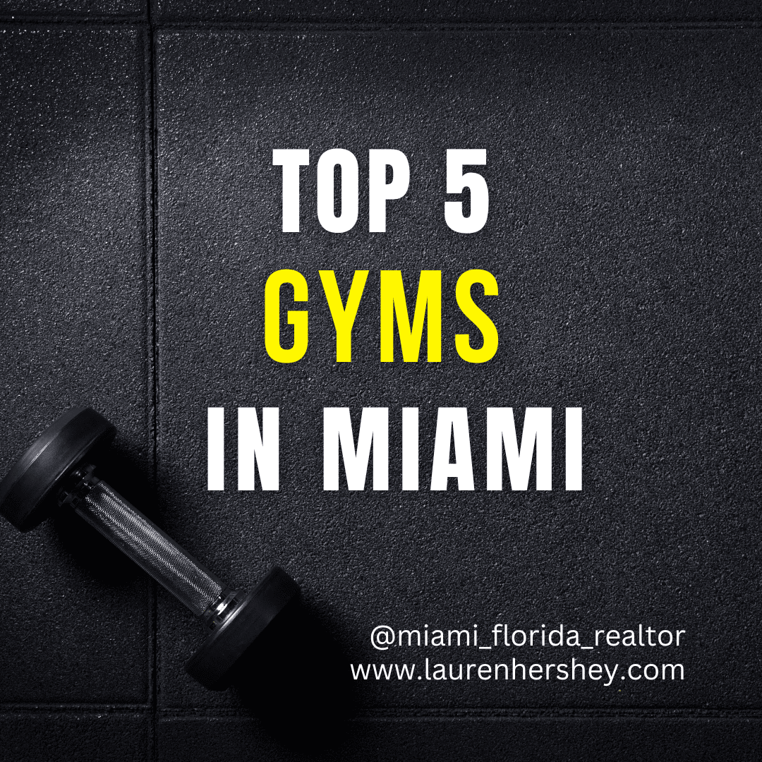 TOP 5 GYMS IN MIAMI